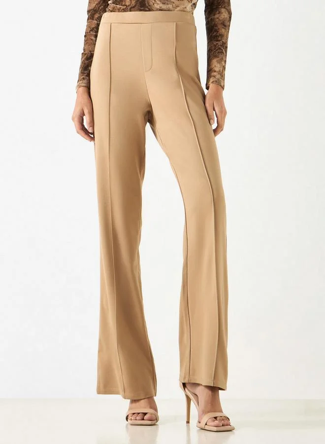 2Xtremz 2Xtremz Flared Leggings with Pintuck Detail and Elasticated Waistband