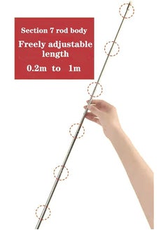 erorex 2 Pack Telescopic Teachers Pointer Teaching Pointer Hand Pointer Extendable Telescopic Retractable Pointer Classroom Whiteboard Pointer Handheld Presenter  - Image 3