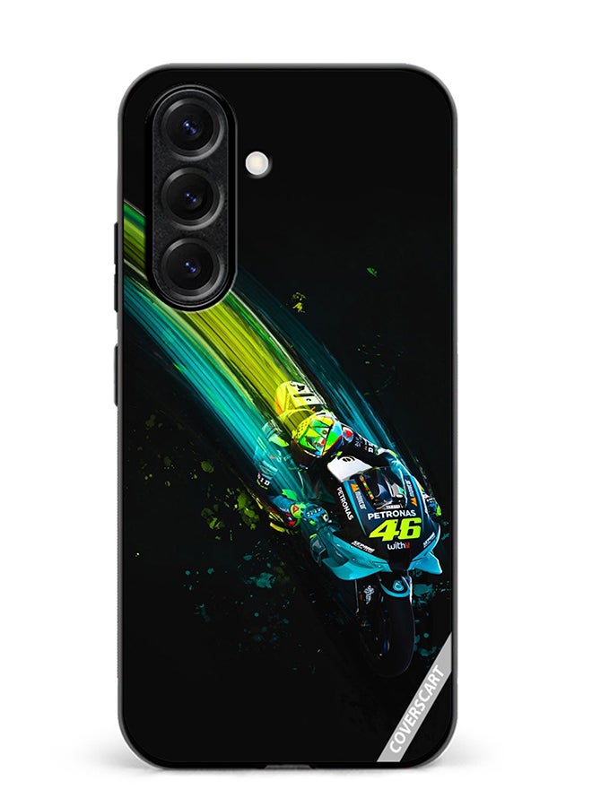 Protective Case Cover For Samsung Galaxy S25 Bike Design Multicolour