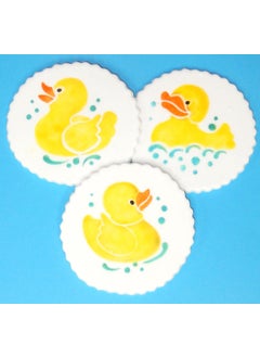 Designer Stencils Designer Stencils C784 Rubber Duckies Cookie Set, Beige/semi-Transparent  - Image 2