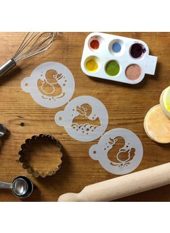 Designer Stencils Designer Stencils C784 Rubber Duckies Cookie Set, Beige/semi-Transparent  - Image 4