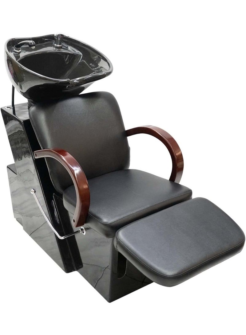 Meishida Beauty Salon Shampoo Backwash Unit Sink Station Tilting Ceramic Sink  - Image 1