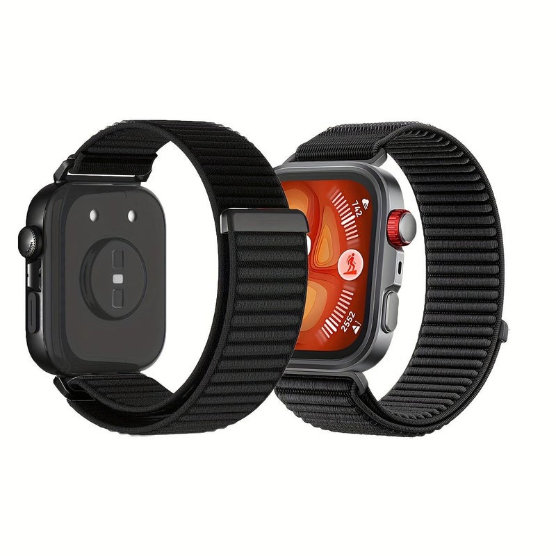 New Nylon Loop Wristband For Huawei Watch Fit 3 Black Cable Watch Strap Sports Smart Bracelet Outdoor - Image 4