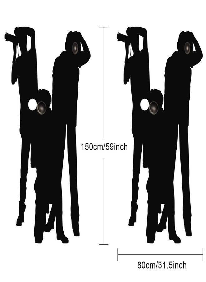 Timtin VIP Entrance Banner Photography Backdrop with Red Carpet Runner, Paparazzi Props, 2.6 x 15 ft Rug, Double-Sided Tape for Party Decorations and Movie Theme Events - Image 2