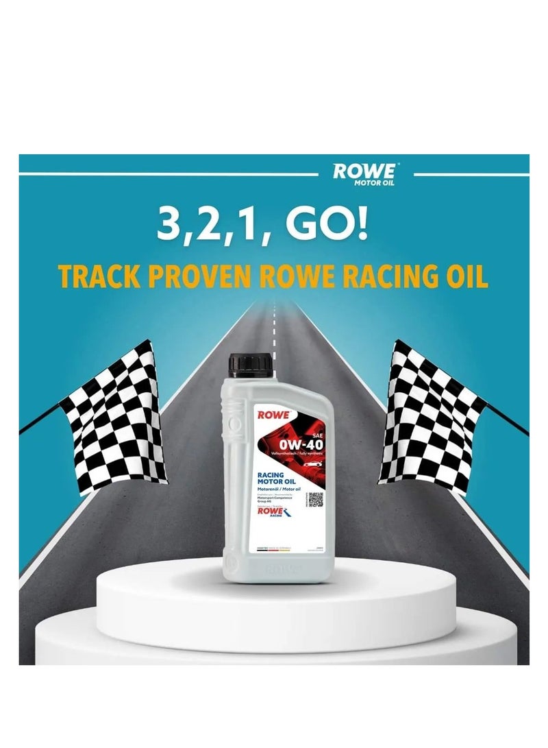 ROWE HIGHTEC RACING MOTOR OIL SAE 0W-40 (1 Ltr.) MULTI-ESTER TECHNOLOGY, Top-quality, Fully Synthetic - Germany - Image 2