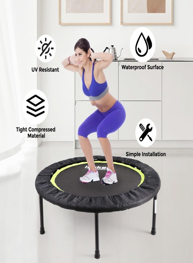LESKEP Trampoline Spring Cover 40in with 600D Oxford Cloth Optional & Compressed Suede Replacement Mini Trampoline Cover - 40in Black - Image 5