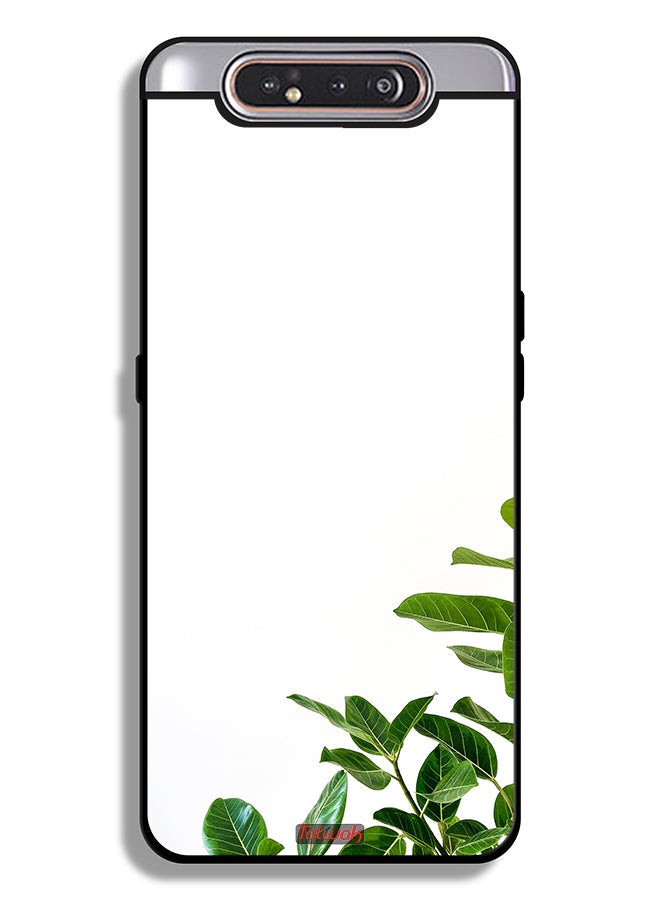 Tolwak Samsung Galaxy A80 Protective Case Cover Josh Calabrese Leaves - Image 1