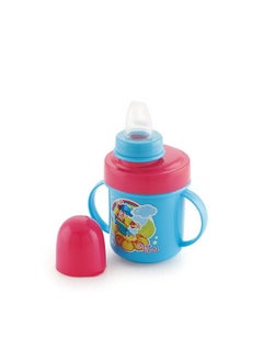 Nabhya Hippo Stainless Steel Baby Spout Sipper Cup For Kids Age 3 Months To 18 Months 250 Ml (Sky Blue)  - Image 5