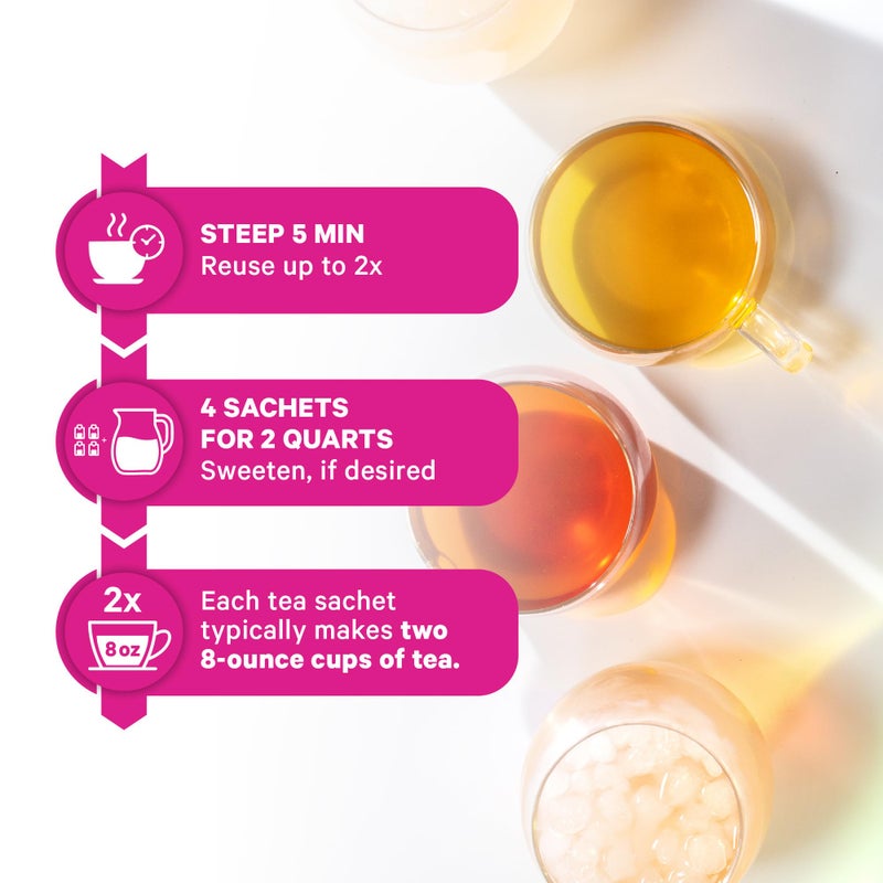 Pink Stork Postpartum Uplift Mood Support Tea: Hormone Balance for Women After Pregnancy, Chamomile Tea with Red Raspberry Leaf for Postpartum Recovery - Postpartum Essentials - Caffeine-Free, 15 Sachets - Image 4