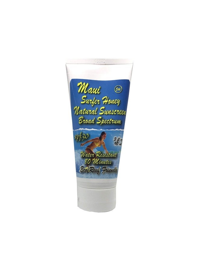 Maui Naturals Maui Surfer Honey All Natural Sunscreen Lotion Spf 30 Reef Safe - Image 1