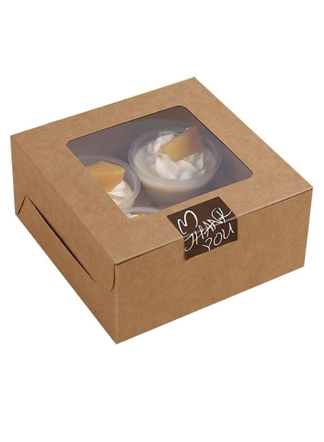 NIBEMINENT 10-Piece DIY Baking Cookie Cupcake Box Set
