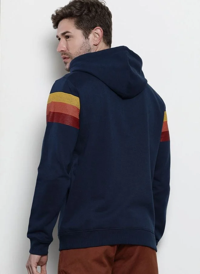 The Indian Garage Co  The Indian Garage Co Men Regular Fit Printed Round Neck Full Sleeves Sweatshirt  | Best Price UAE
