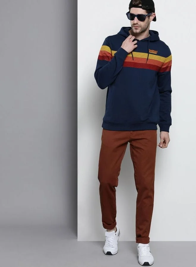 The Indian Garage Co  The Indian Garage Co Men Regular Fit Printed Round Neck Full Sleeves Sweatshirt  | Best Price UAE