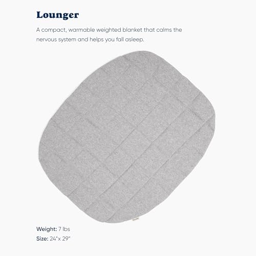 Bearaby Heated Lap Pad - Moonstone Grey - Image 2