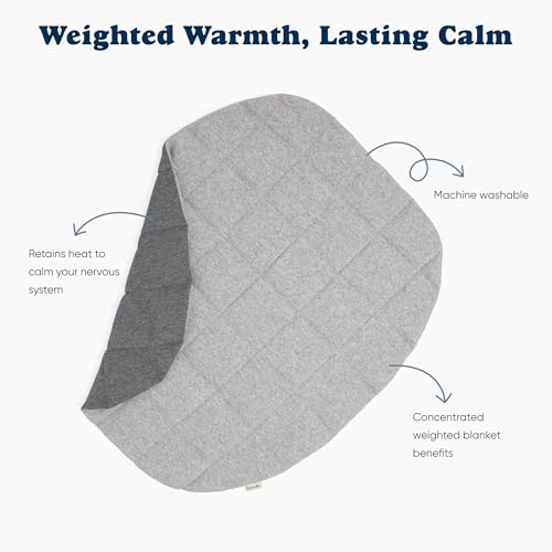 Bearaby Heated Lap Pad - Moonstone Grey - Image 3