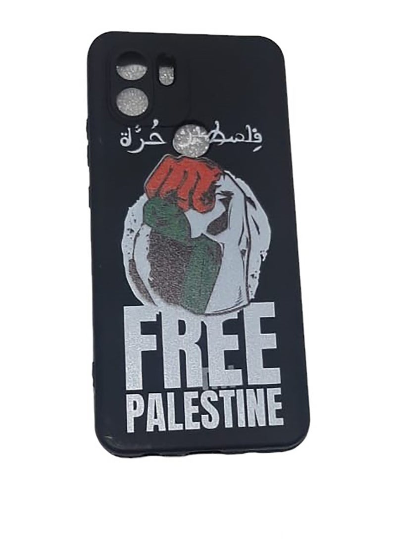 جراب خلفي لدعم فلسطين لهاتف شاومي A1+
