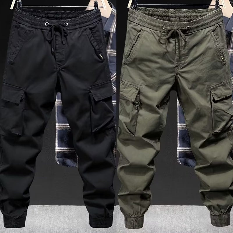American Casual Cargo Pants Men'S Pants Trendy Brand Casual Cargo Pants Men'S Cargo Pants Men'S Pants - Image 2
