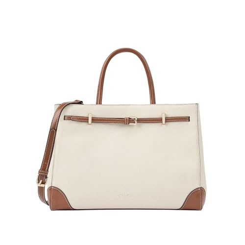Lino Perros Monroe Amaris Off-White Satchel - Image 1