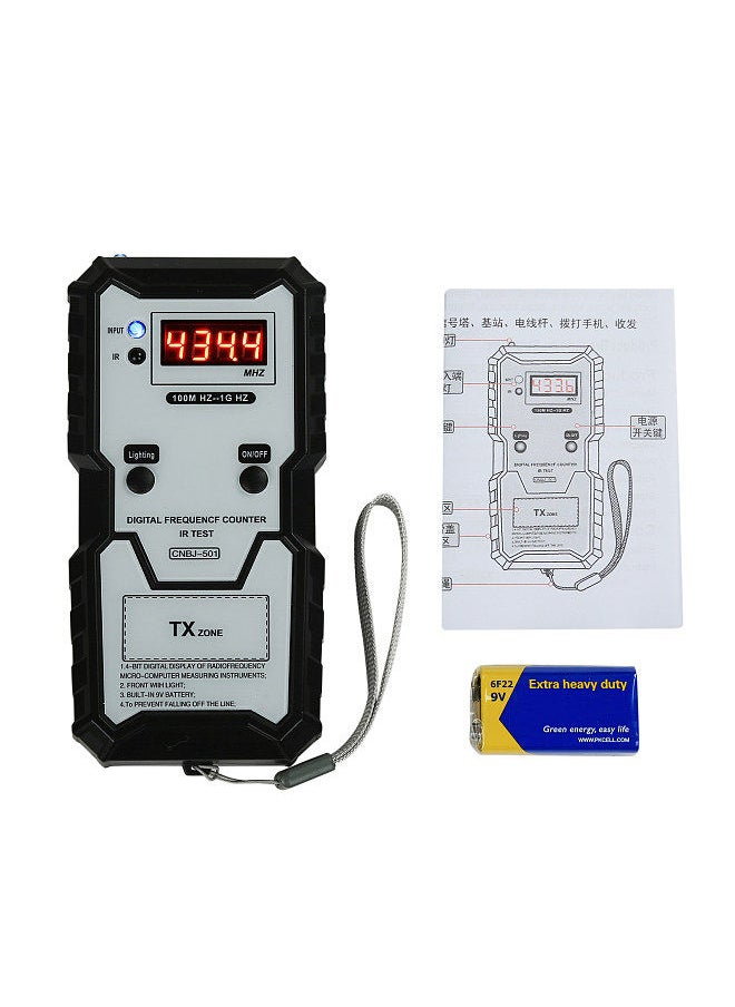 IR Infrared Frequency Tester Wireless remote control frequency tester Auto Key Frequency Tester Car Key Frequency Tester