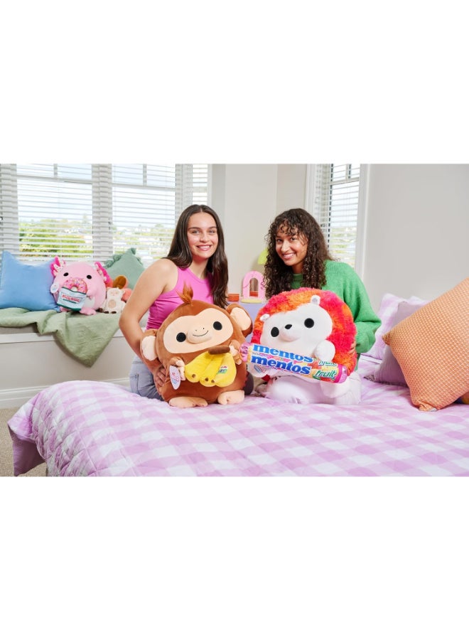 Snackles 77573J - Hedgehog (Mentos, Fruit) Series 2 35cm Plush Toy Medium (35cm) - Image 5
