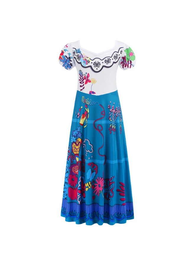 Magic-filled Room Girls' Dress - Mirabe Long Dress - Image 3