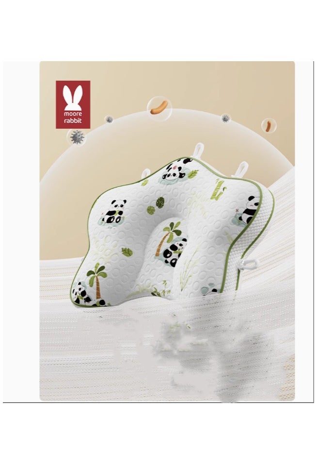 Moore Rabbit 7A Antibacterial Maternal and Child Grade Shaped Pillow Round Head Shaped Pillow for Babies and Infants  - Image 2