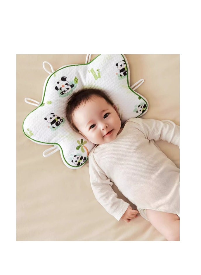 Moore Rabbit 7A Antibacterial Maternal and Child Grade Shaped Pillow Round Head Shaped Pillow for Babies and Infants  - Image 4