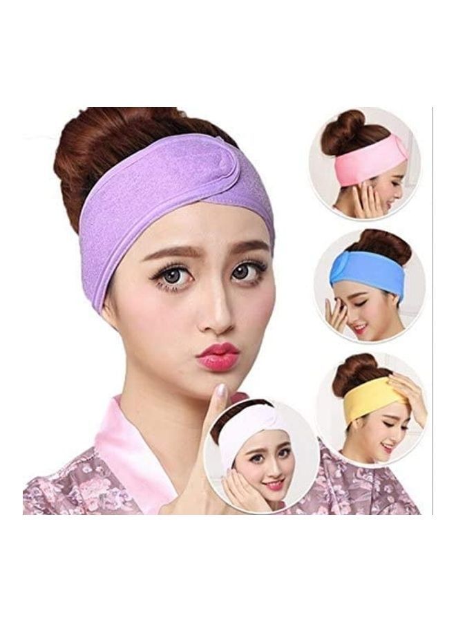 NIBEMINENT Stretchable Facial Headband Yellow 35grams - Image 2