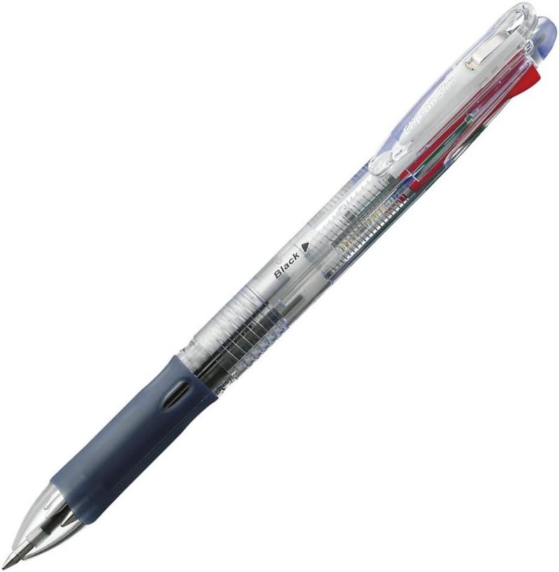 Zebra Pen Zebra Clip-On Multi Pen 4in1 (0.7 mm), 4 Colors, Soft Comfort Grip for Smooth Writing, Pack of 10 Pens - Image 1