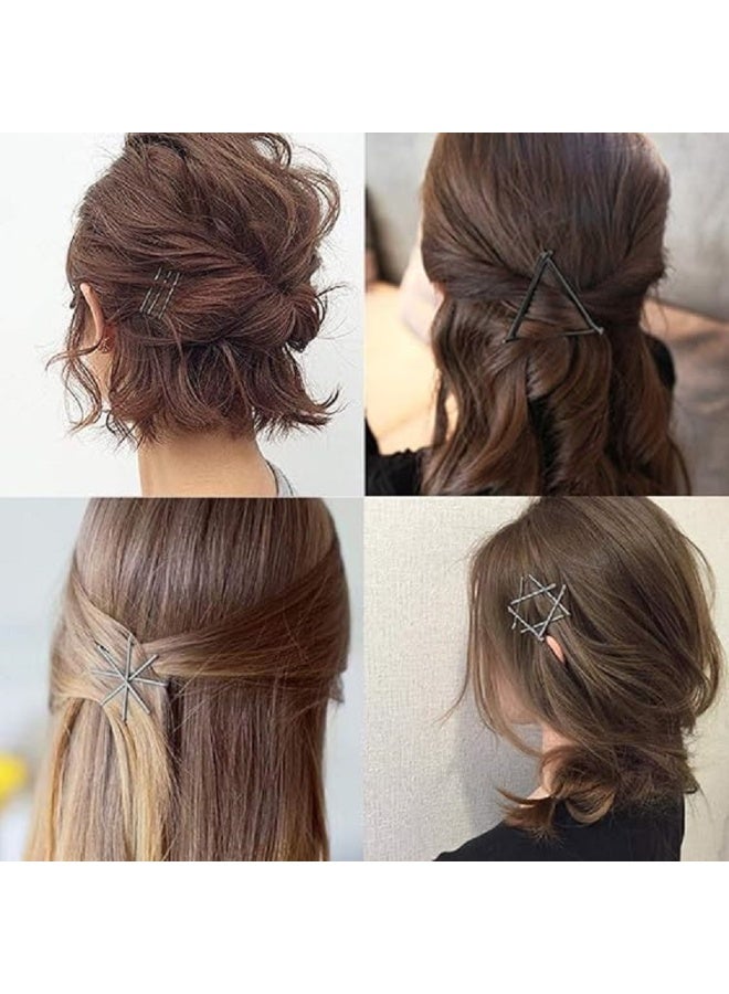 100 قطعة من دبابيس الشعر على شكل بوبي، دبابيس تصفيف الشعر، دبابيس شعر سوداء، مشابك شعر على شكل بوب ودبابيس شعر مستقيمة للبنات والاطفال والنساء - Image 4