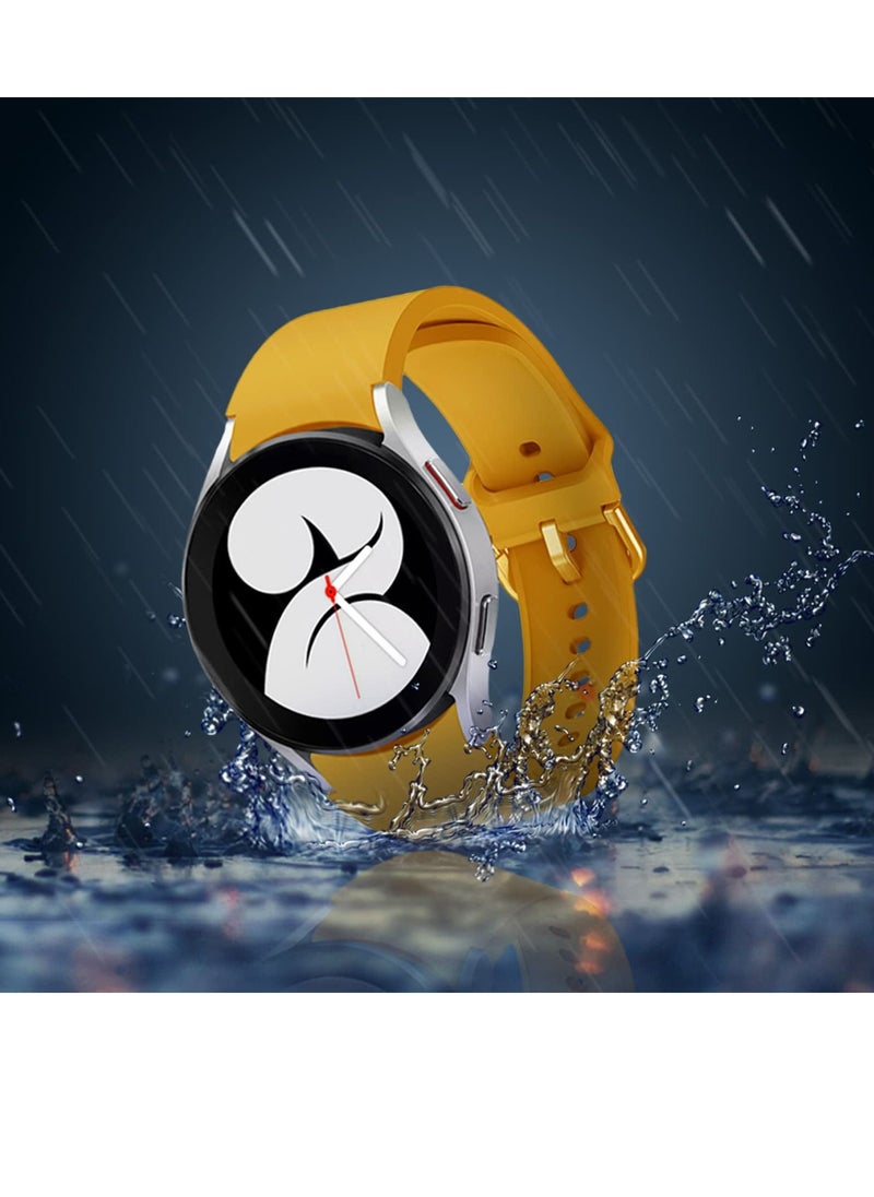 Y&D 10 Pack Bands, Compatible for Samsung Galaxy Watch 5 4 40mm 44mm / Classic 42mm 46mm Band, Silicone Strap with Colorful Buckle Pro 45mm Women Men  - Image 4