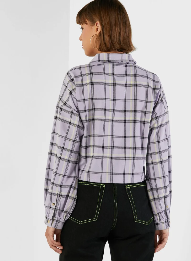 Karl Kani Signature Check Print Jacket