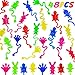 Voiiake Easter Egg Fillers Basket Stuffer Essentials 48Pcs Mini Sticky Toys Hands for Kids Teens Boys Girls Bulk Party Favors Supplies Treasure Box Toys for Classroom Egg Hunt Party Supplies - Image 2