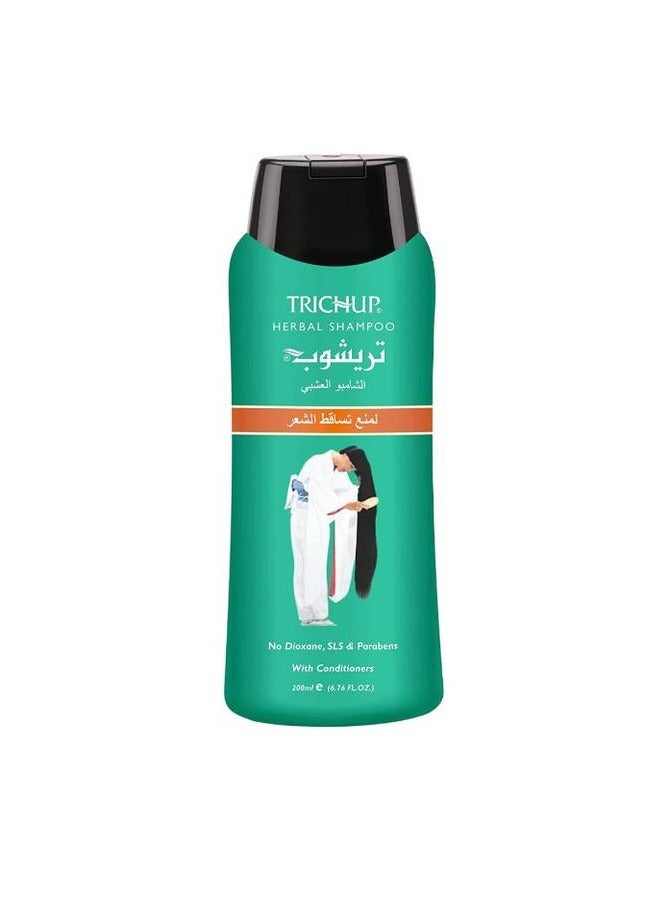 تريشوب شامبو لمنع تساقط الشعر – تركيبة عشبية لتقوية الشعر وتغذية الجذور – 200 مل