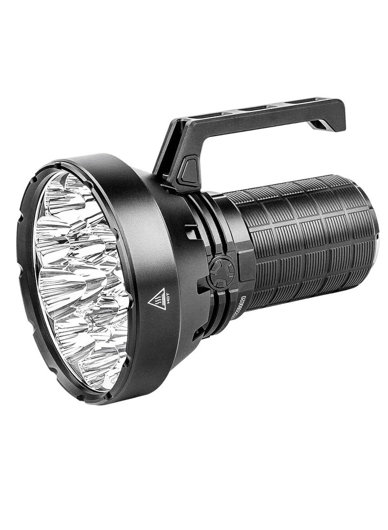 إيمالينت IMALENT SR16 Super Bright 55000 Lumens Rechargeable Flashlight with Handle – 1715m Beam Distance, 7 Light Modes, USB Fast Charging  - Image 1