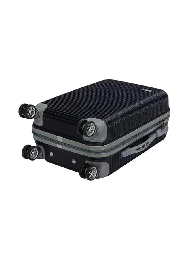 شنطة سفر trolley مقاس 20 بوصة – خامة قوية وخفيفة بعجلات دوارة – كحلي - Image 2