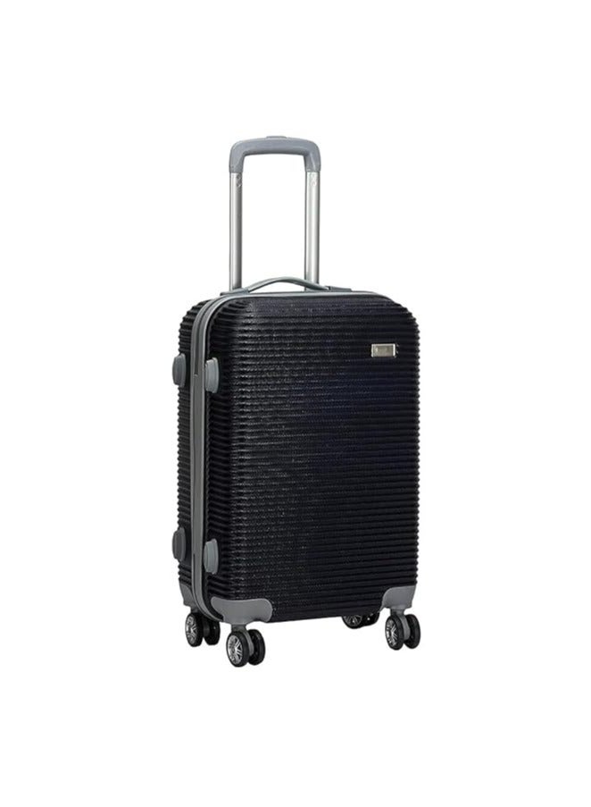 شنطة سفر trolley مقاس 20 بوصة – خامة قوية وخفيفة بعجلات دوارة – كحلي - Image 1