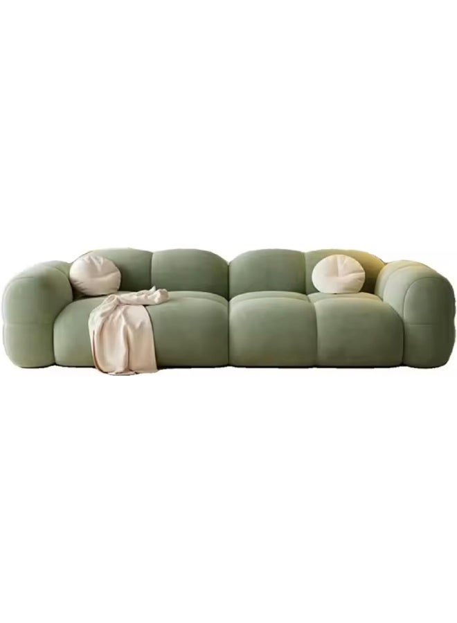 Zayn comforts Plush 3-Seater Velvet Bubble Cloud Sofa - Image 5