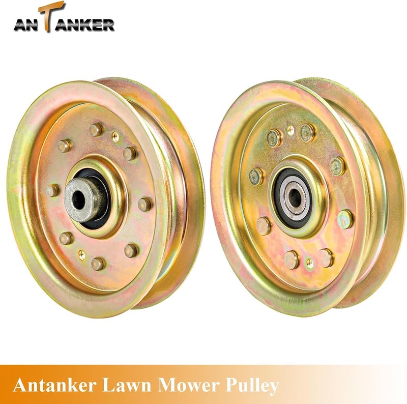 Antanker Flat Idler Pulley Replaces for Cub Cadet 756-04129 956-04129 956-04129C 756-04129B 756-04129C Replace for MTD 753-08171 Fits 38" 42" 46" 54" Decks - Image 5