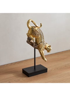 Home Box Marcel Polyresin Climbing Leopard 19.5 x 8 x 35 cm  - Image 2