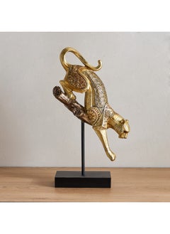 Home Box Marcel Polyresin Climbing Leopard 19.5 x 8 x 35 cm  - Image 1