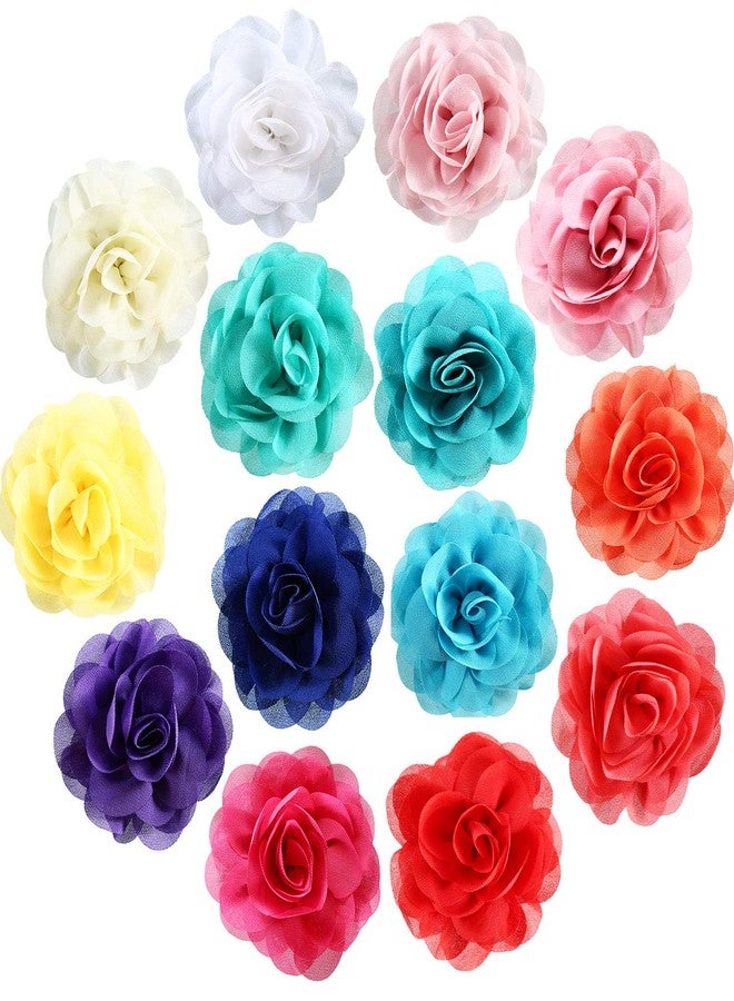 Leinuosen 20 Pcs Dog Flowers Collar Pet Adjustable Dog Large Flowers Bow Tie Multi Color Floral Collar Charms for Small Medium Big Female Cat Puppy Neck Bows Sliders Grooming Accessories(1.97 Inch) - Image 1