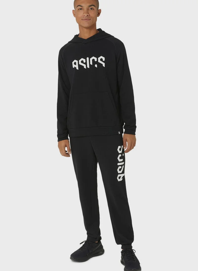 asics Hex Graphic French Terry Pants