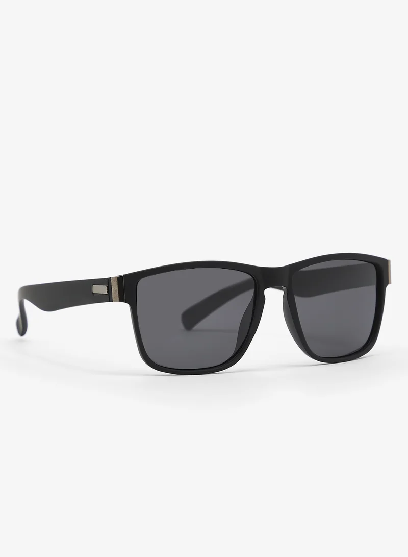 روبرت وود نظارات شمسية مربعة عتيقة بعدسات مستقطبة