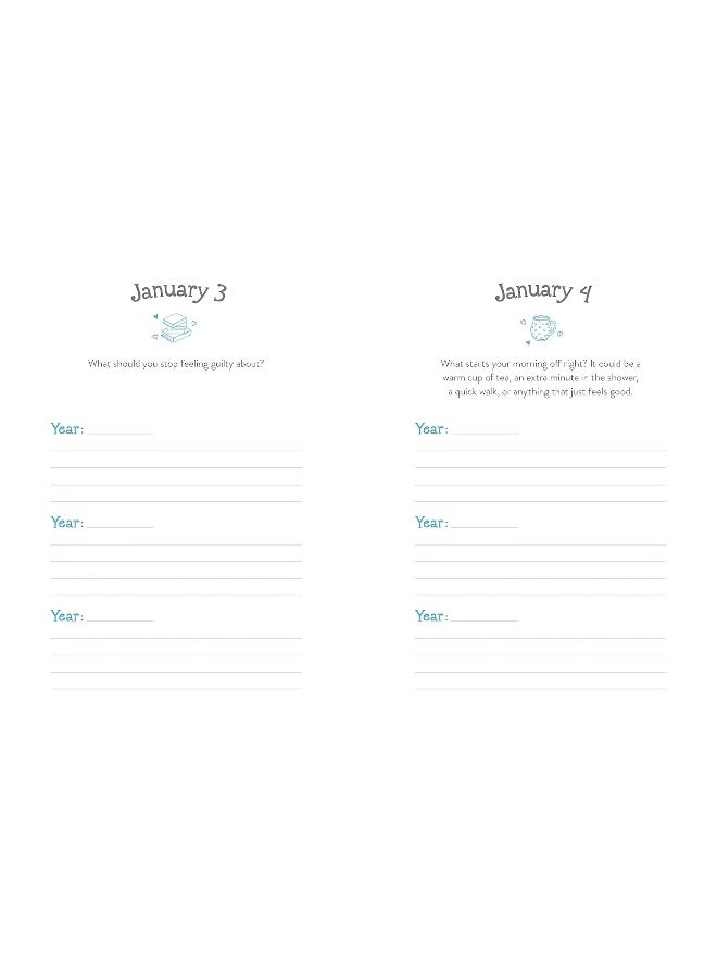 One Question a Day for Self-Care: A Three-Year Jou: Daily Check-Ins for Emotional Well-Being - Image 3