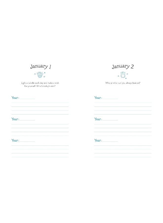 One Question a Day for Self-Care: A Three-Year Jou: Daily Check-Ins for Emotional Well-Being - Image 2