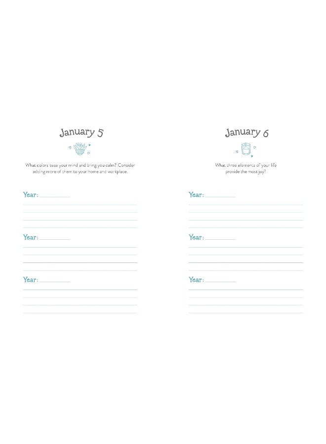 One Question a Day for Self-Care: A Three-Year Jou: Daily Check-Ins for Emotional Well-Being - Image 4