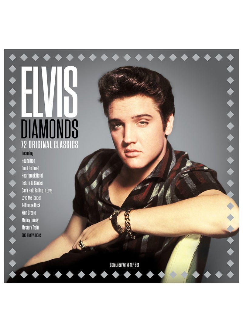 مجموعة أسطوانات فينيل من الرخام من إنتاج Elvis Presley Diamonds مكونة من 4 أسطوانات - pzsku/Z59DE616504422E7A9CAEZ/45/_/1686729710/b3e8a0a6-dc0e-4c75-a647-8968669daf8a