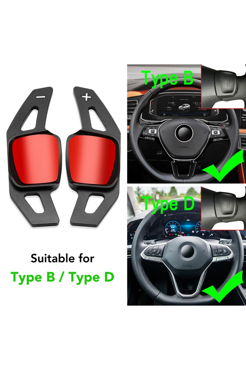 مقبض تبديل سرعات أسود لسيارات فولكس فاجن تيجوان، جيتا Mk6، جولف 7 أولتراك Mk7، باسات B8 فاريانت