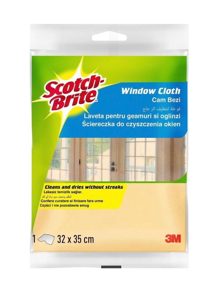 window cloth scotch brite